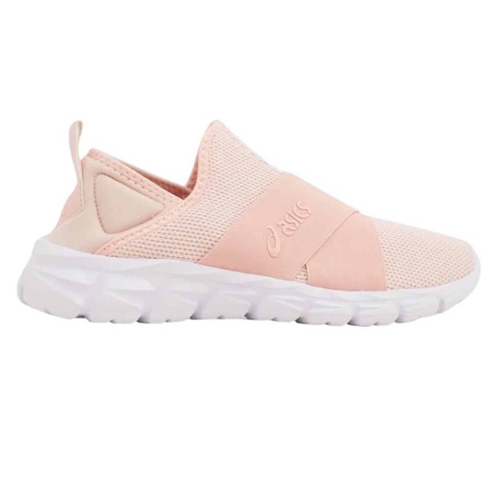 ASICS Quantum Lyte Breeze Slip On Peach Pink Sneakers Womens Size 7.5 Athleisure